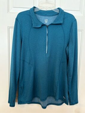 Champion Duo Dry Top Women Juniors XXL  1/4 Zip Athletic Stretch Performance